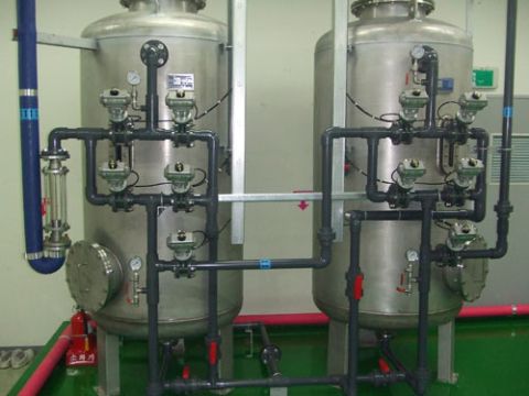 Pemantauan klorofil-a — sistem filter DI-150TD + 6TH + 7TH