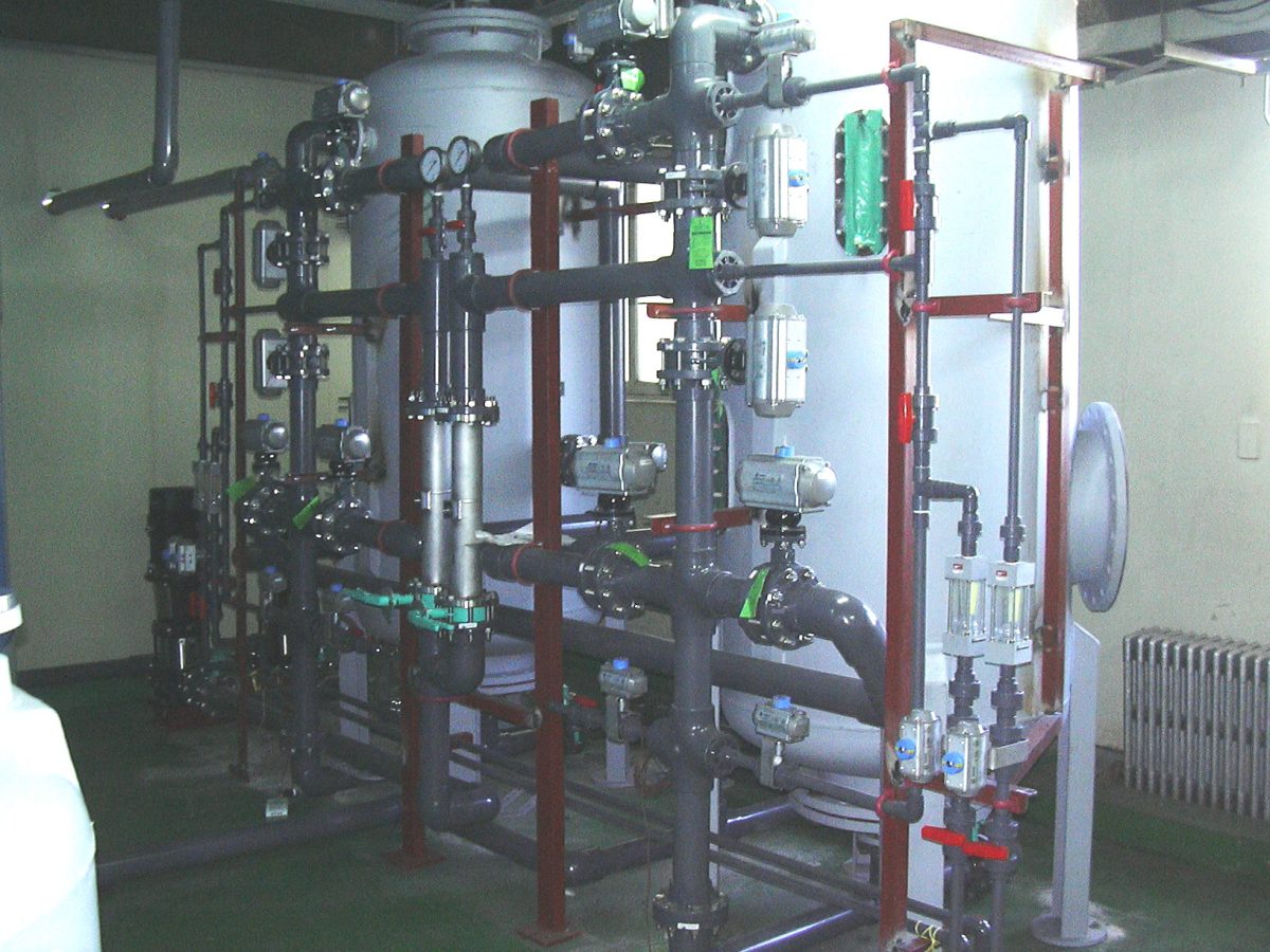 Korea Special Fluorescent Co., Ltd. — instalasi pengolahan air bersih 1